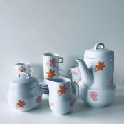 Service à café ou thé en porcelaine