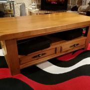 Table basse chêne clair 