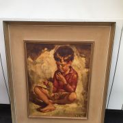 Lithographie « Le petit gourmand » de Vancleef