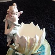 Cache pot en biscuit numéroté 