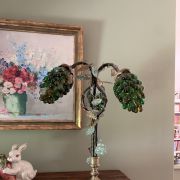 Lampe pâte de verre