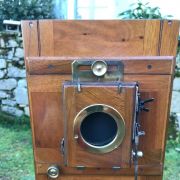 Appareil à photo à soufflet de 1890