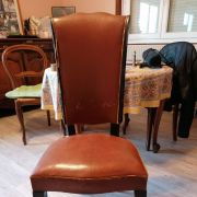 Lot 6 chaises Jules leleu 