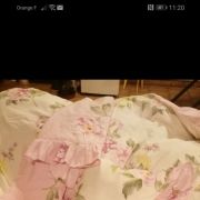 Romantique ensemble édredon 