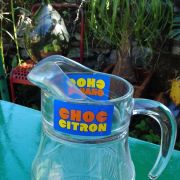 Carafe publicitaire CHOC CITRON 80's