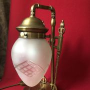 Lampe à table Style art-deco viennois. Piece rare.