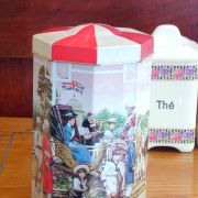 Boîte à thé Vintage " Oxbridge"