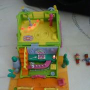 Maison Ranch polly pocket complète lumineuse