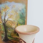 Vase style terre cuite