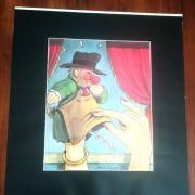 Affiche humoristique festival en Beaujolais 