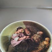 Assiette porcelaine Limoges Lazeyras Les petits maraîchers