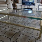 TABLE SALON ET BOUT DE CANAPE