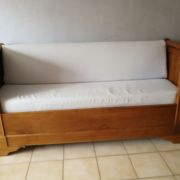 Lit coupé à rouleaux