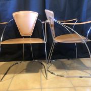2 Fauteuil Design Éditeur Arrben Italy Années 70