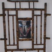 Porte-manteau bambou tigré 1900-1930