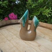 joli vase double en céramique de Vallauris