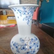 Vase porcelaine bleu et blanc 