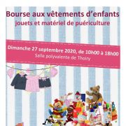 Bourse vêtements enfant, jouets et matériel Puériculture