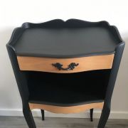 Tables de chevets laqué noire mate