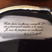 Canard vert au bec doré de Michel Caugant