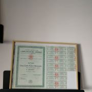 Affiche ancienne "action exploitation minière marocaine