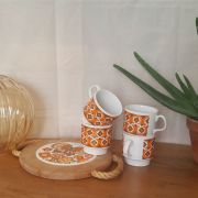 Lot de 4 tasses céramique anglaise