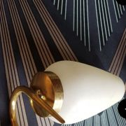 Paire appliques annees 50 laiton