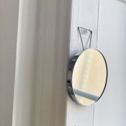 Ancien miroir de barbier 