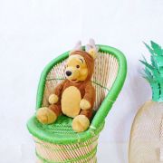 Fauteuil enfant en rotin Emmanuelle vintage