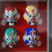 Cadre Art chinois masques