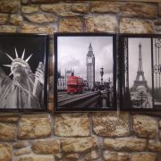 Lot de 3 cadres déco neufs