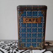 Boîte  à  café  metal