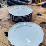 Lot de 6 assiettes en Faïence