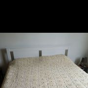 Couvre-lit ancien au crochet