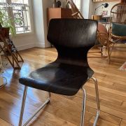 4 chaises vintage Adam Stegner Flötotto 1960s