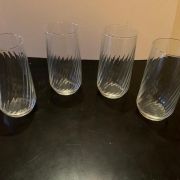 Verre à jus en cristal