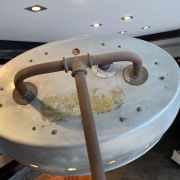 Lampe de carrossier vintage de la marque RG LEVALLOIS année 