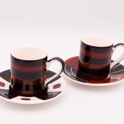 Set 2 Tasses Vintage CHAT CULT 1970