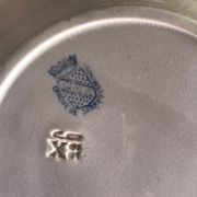 ASSIETTE PARLANTE HISTOIRE DE JEANNE D ARC OPAQUE DE SARREGU