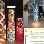 Création d'abat-jour vintage sur-mesure by A-comme-abat-jour