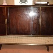 Meuble radio / tourne disque blaukpunt années 50-60