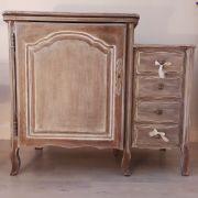 Meuble a tiroirs de couture ancien 