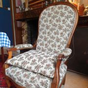 Paire de fauteuils Voltaire