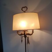 Lampadaire bronze style florentin