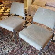 Paire de chaises vintage années 60