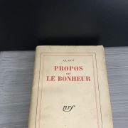 Propos sur le bonheur