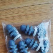 8 roulettes 20 mm pour porte douche coulissante 