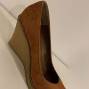 Talons compensés CosmoParis cognac taille 38 