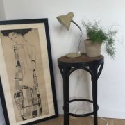 Tabouret de bar canné style Thonet