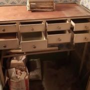 Meuble métallique de dentiste 8 tiroirs dont 7 avec fonds vi